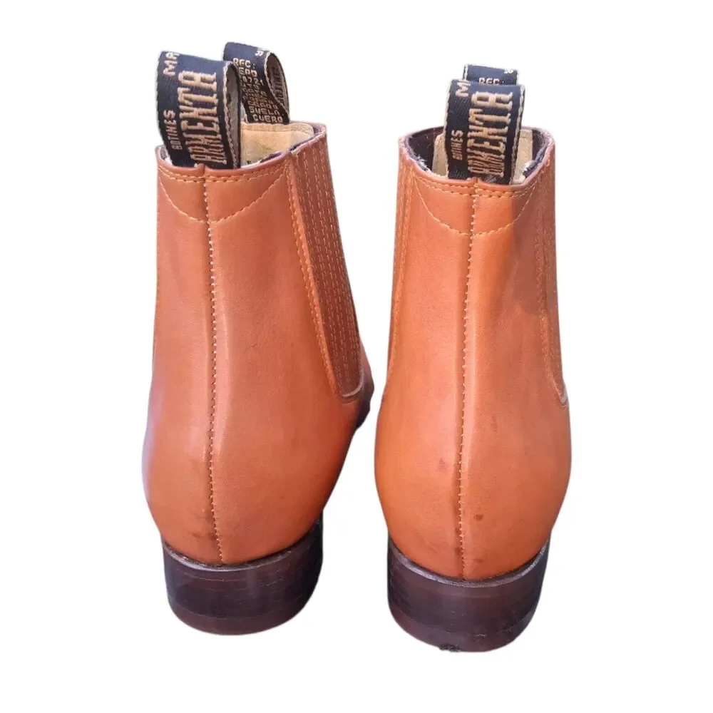 ARMENTA Men's Size 9.5 Wide Leather Chelsea Boots- Mexico Size 28EE